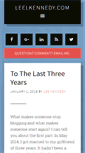 Mobile Screenshot of leelkennedy.com